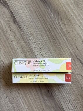 Clinique Chubby Stick Cheek & Lip Duo in Peach Coral